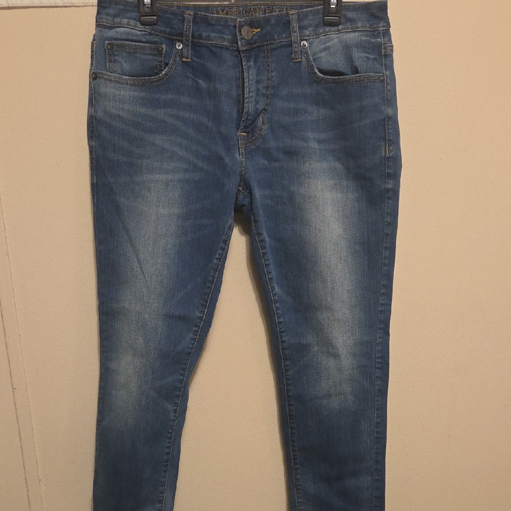 American Eagle Outfitters Blue Relaxed Jeans
